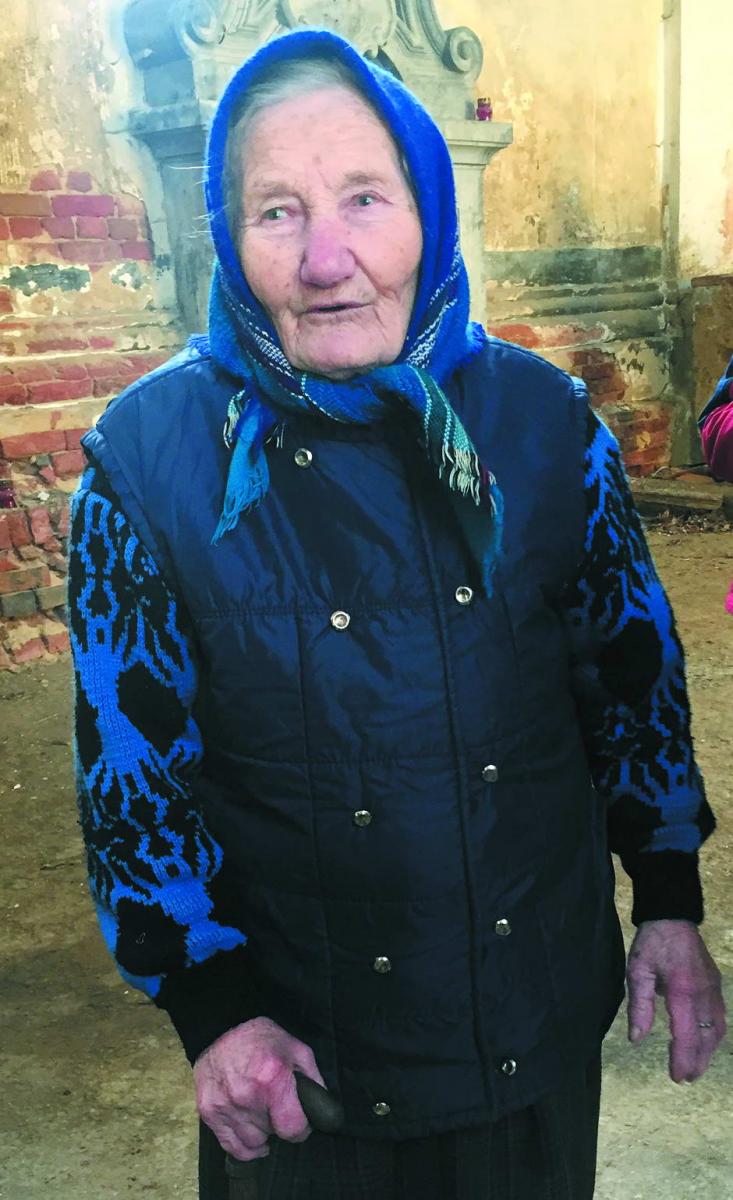 Пані Катерина — жива історія, якій 92 роки, і яка пам’ятає племінниць Андрея Шептицького, Ізю й Кшисю, які зараз живуть у Польщі.