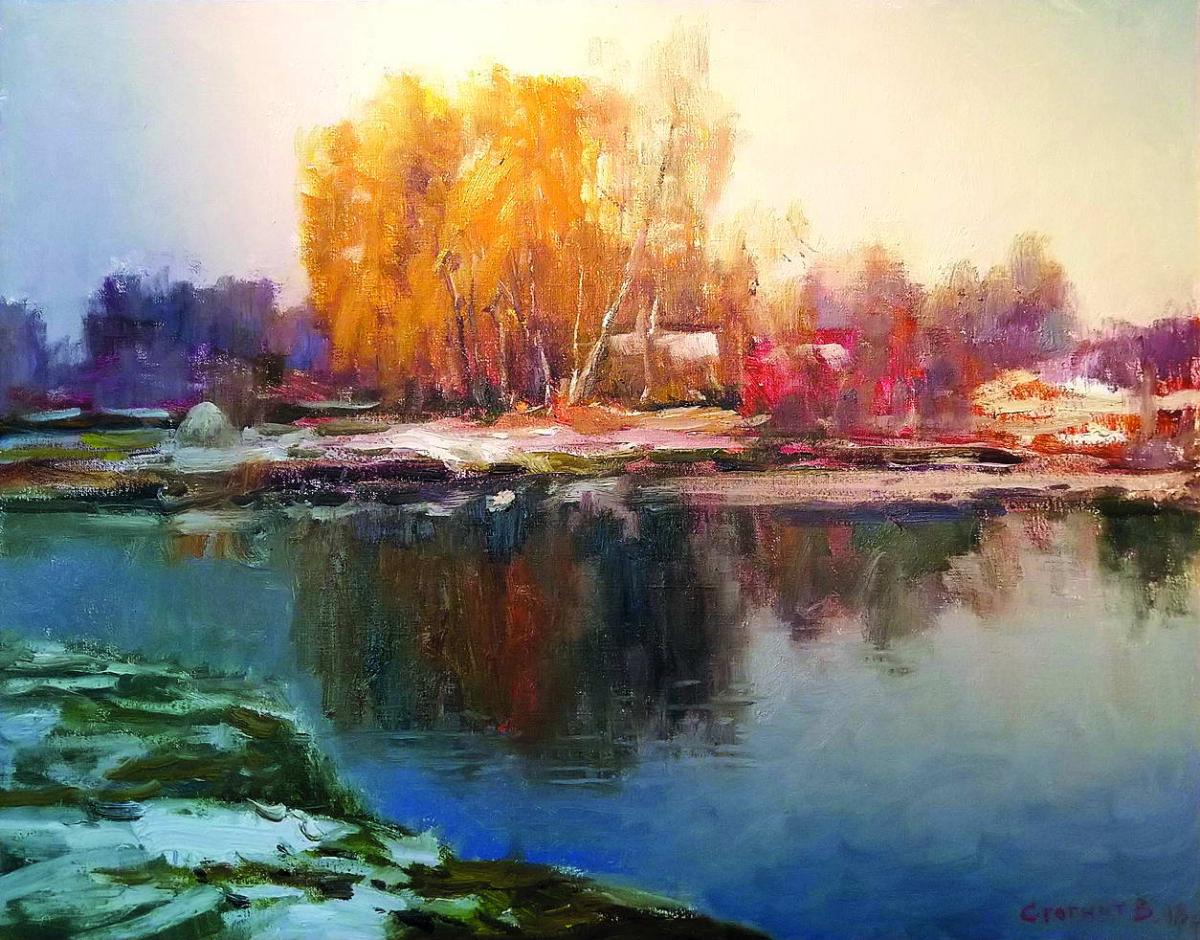 Віктор Стогнут, «Зимове озеро».