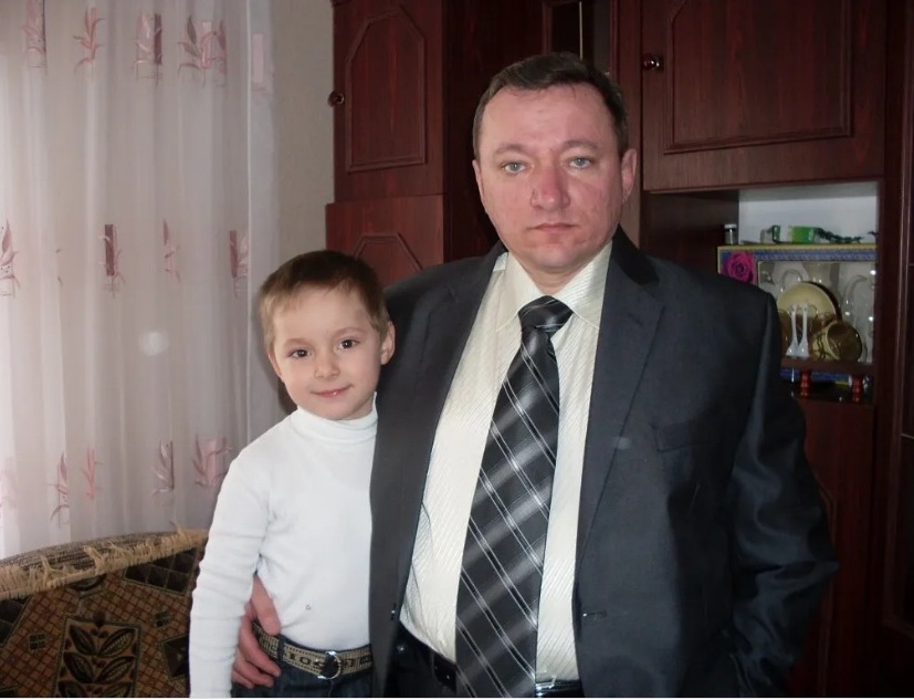 Валентин Степченко і син Антон